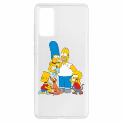 Чехол для Samsung S20 FE Simpsons Family - PrintSalon
