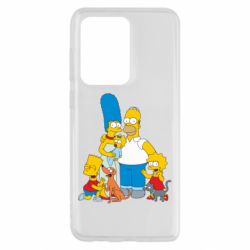 Чехол для Samsung S20 Ultra Simpsons Family - PrintSalon