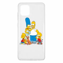 Чехол для Samsung Note 10 Lite Simpsons Family - PrintSalon