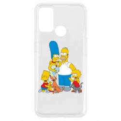 Чехол для Oppo A53/A32/A33 Simpsons Family-PrintSalon Чехол для Oppo A53/A32/A33 Simpsons Family