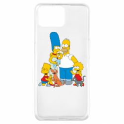 Чехол для Oppo A73 Simpsons Family - PrintSalon