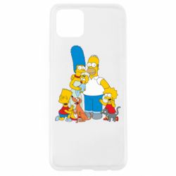Чехол для Oppo A92s Simpsons Family - PrintSalon