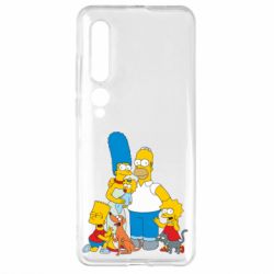 Чехол для Xiaomi Mi10/10 Pro Simpsons Family - PrintSalon