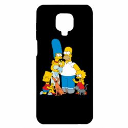 Чехол для Xiaomi Redmi Note 9S/9Pro/9Pro Max Simpsons Family - PrintSalon