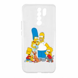 Чехол для Xiaomi Redmi 9 Simpsons Family - PrintSalon