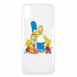Чехол для Xiaomi Redmi 9a Simpsons Family - PrintSalon