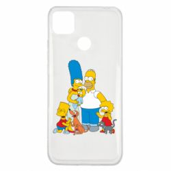 Чехол для Xiaomi Redmi 9c Simpsons Family - PrintSalon