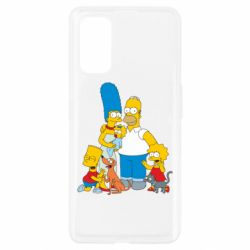 Чехол для Realme 7 Pro Simpsons Family - PrintSalon