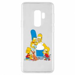 Чехол для Samsung S9+ Simpsons Family - PrintSalon