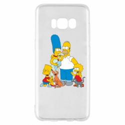 Чехол для Samsung S8 Simpsons Family
