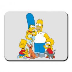 Коврик для мыши Simpsons Family - PrintSalon