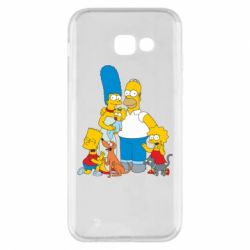 Чехол для Samsung A5 2017 Simpsons Family - PrintSalon