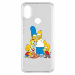 Чехол для Xiaomi Mi A2 Simpsons Family - PrintSalon
