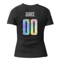Жіноча футболка з V-подібним вирізом Since голограма