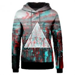 Жіноче 3D худі Сity-PrintSalon Жіноче 3D худі Сity