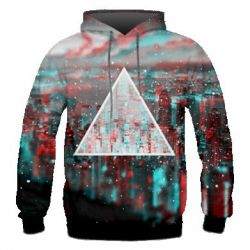 Чоловіче 3D худі Сity - PrintSalon