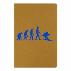 Блокнот с принто Ski evolution - PrintSalon