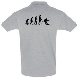 Мужское поло Ski evolution - PrintSalon