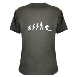 Камуфляжная футболка Ski evolution - PrintSalon
