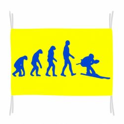 Флаг Ski evolution - PrintSalon