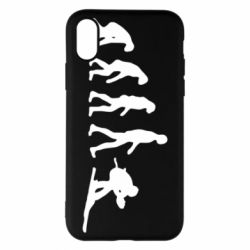 Чехол для iPhone X/Xs Ski evolution - PrintSalon