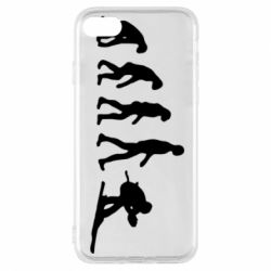 Чехол для iPhone 8 Ski evolution - PrintSalon