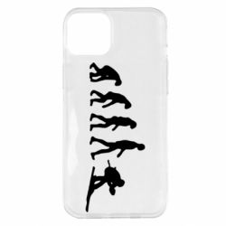 Чехол для iPhone 14 Plus Ski evolution - PrintSalon