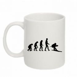 Чашка 320ml Ski evolution - PrintSalon