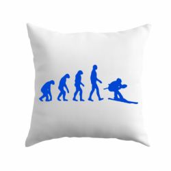 Подушка Ski evolution-PrintSalon Подушка Ski evolution