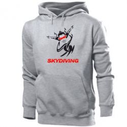Мужское худи Skidiving - PrintSalon