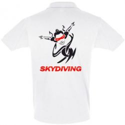 Мужское поло Skidiving - PrintSalon