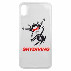 Чехол для iPhone Xs Max Skidiving - PrintSalon