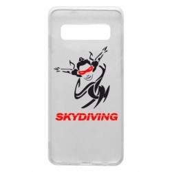 Чехол для Samsung S10 Skidiving