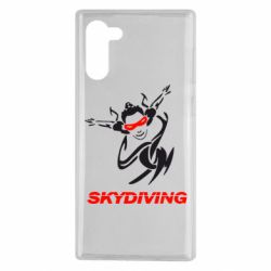 Чехол для Samsung Note 10 Skidiving
