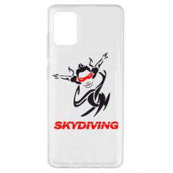 Чехол для Samsung A51 Skidiving