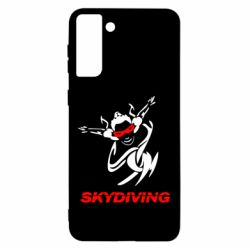 Чехол для Samsung S21 Ultra Skidiving - PrintSalon