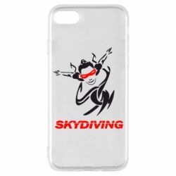 Чехол для iPhone 8 Skidiving - PrintSalon