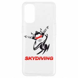 Чехол для Oppo Reno 4 Skidiving - PrintSalon