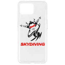 Чехол для Oppo Reno 4 Lite Skidiving - PrintSalon