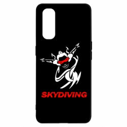 Чехол для Oppo Find X2 Skidiving - PrintSalon