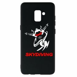 Чехол для Samsung A8+ 2018 Skidiving - PrintSalon