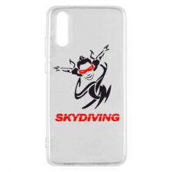 Чехол для Huawei P20 Skidiving - PrintSalon