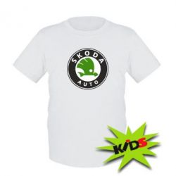 Детская футболка Skoda Auto - PrintSalon