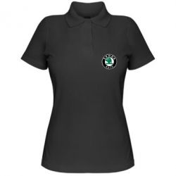 Женское поло Skoda Auto - PrintSalon