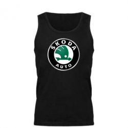 Мужская майка Skoda Auto - PrintSalon