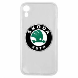 Чехол для iPhone XR Skoda Auto - PrintSalon