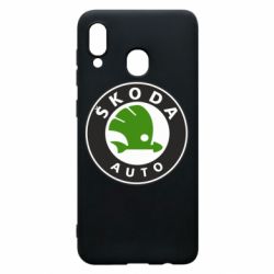 Чехол для Samsung A30 Skoda Auto - PrintSalon