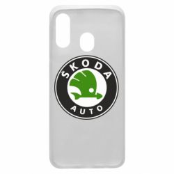Чехол для Samsung A40 Skoda Auto - PrintSalon