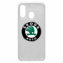 Чехол для Samsung A40 Skoda Auto - PrintSalon