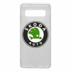 Чехол для Samsung S10 Skoda Auto - PrintSalon